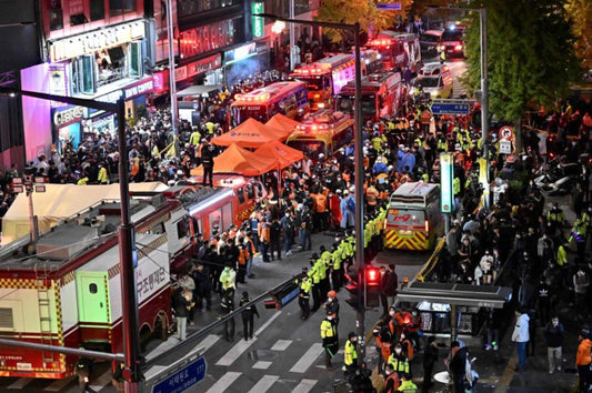 La fiesta de Halloween se convierte en un drama en Seúl