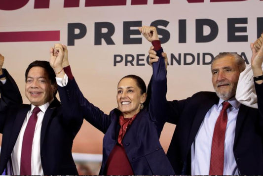 Claudia Sheinbaum gana las elecciones presidenciales en México y se convierte en la primera mujer presidenta del país.