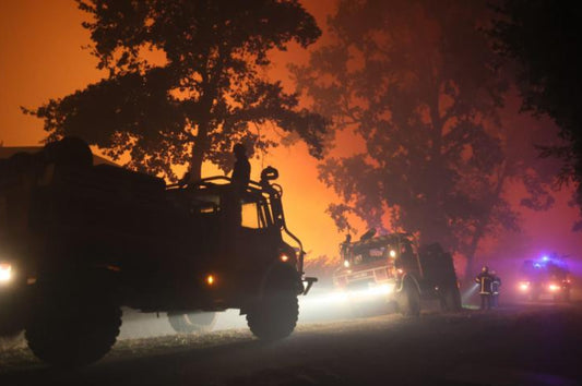 Incendios en Francia: el fuego sigue en la Gironda, 1.300 hectáreas quemadas