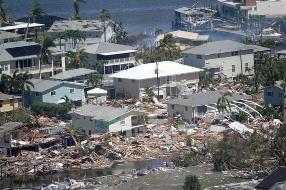 Florida devastada por el huracán Ian mientras se dirige al sureste de EEUU
