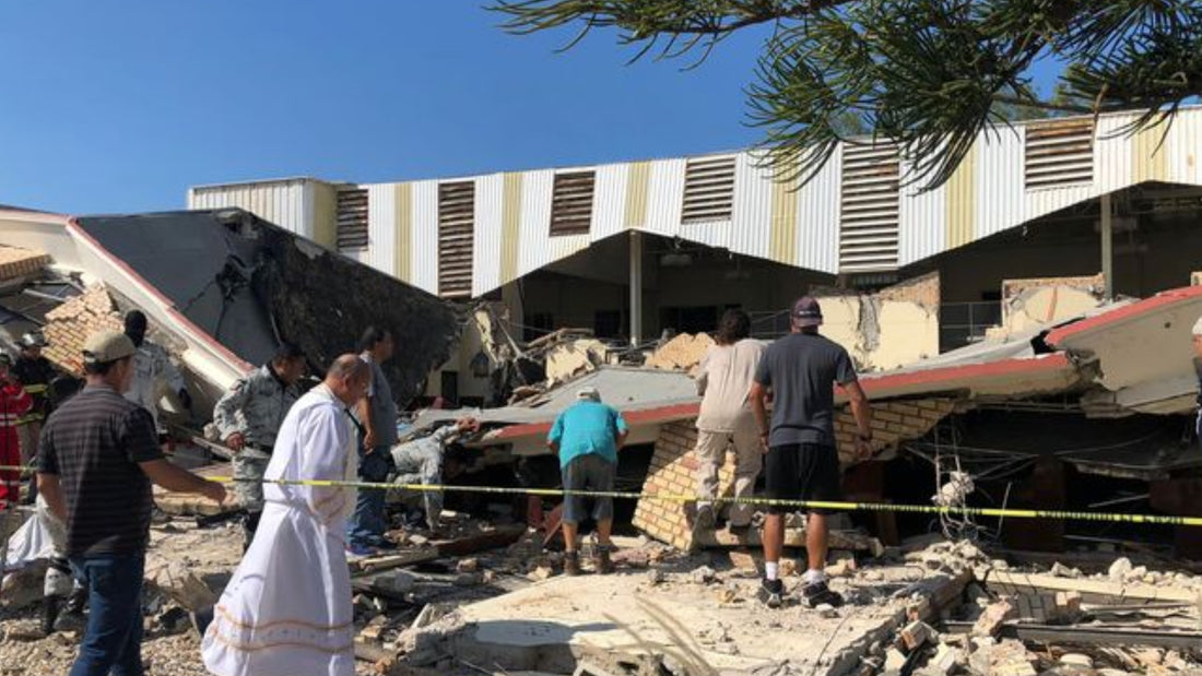 Drama en México: al menos diez muertos al derrumbarse el techo de una iglesia durante una misa