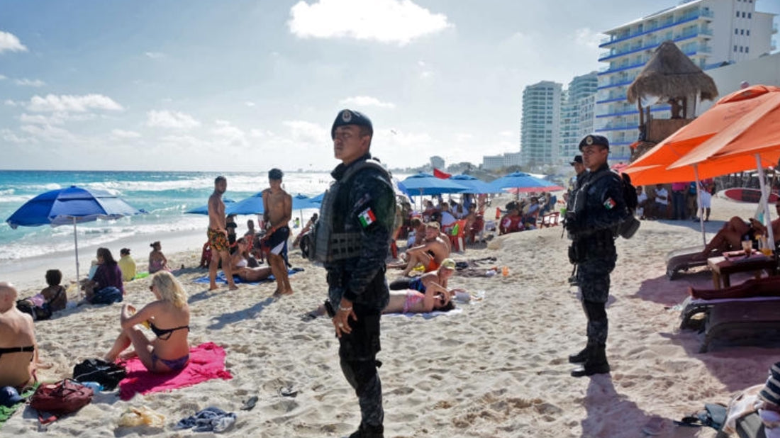 México: cuatro hombres, entre ellos un policía, muertos a tiros cerca de un balneario de Cancún